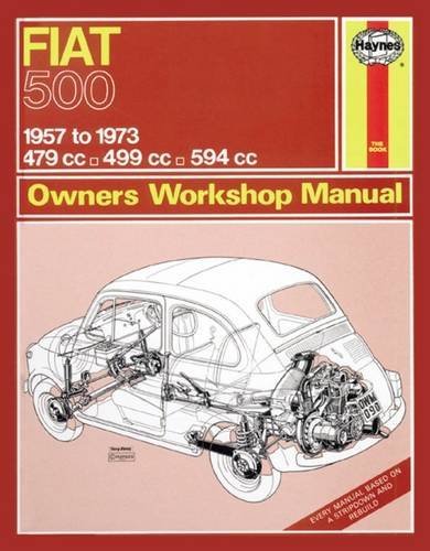 Haynes 0 Fiat | 日本語版 フィアット500 Manual - Repair ワーク