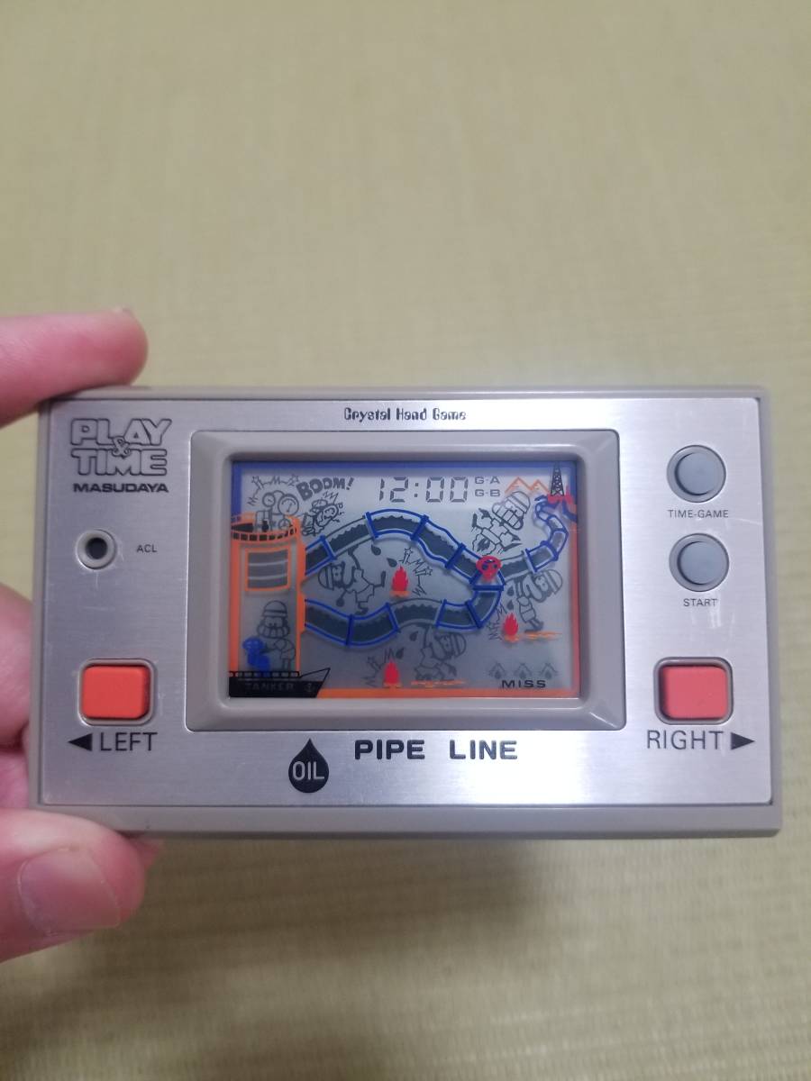 増田屋　新品未使用　ゲームウォッチ　パイプライン_2