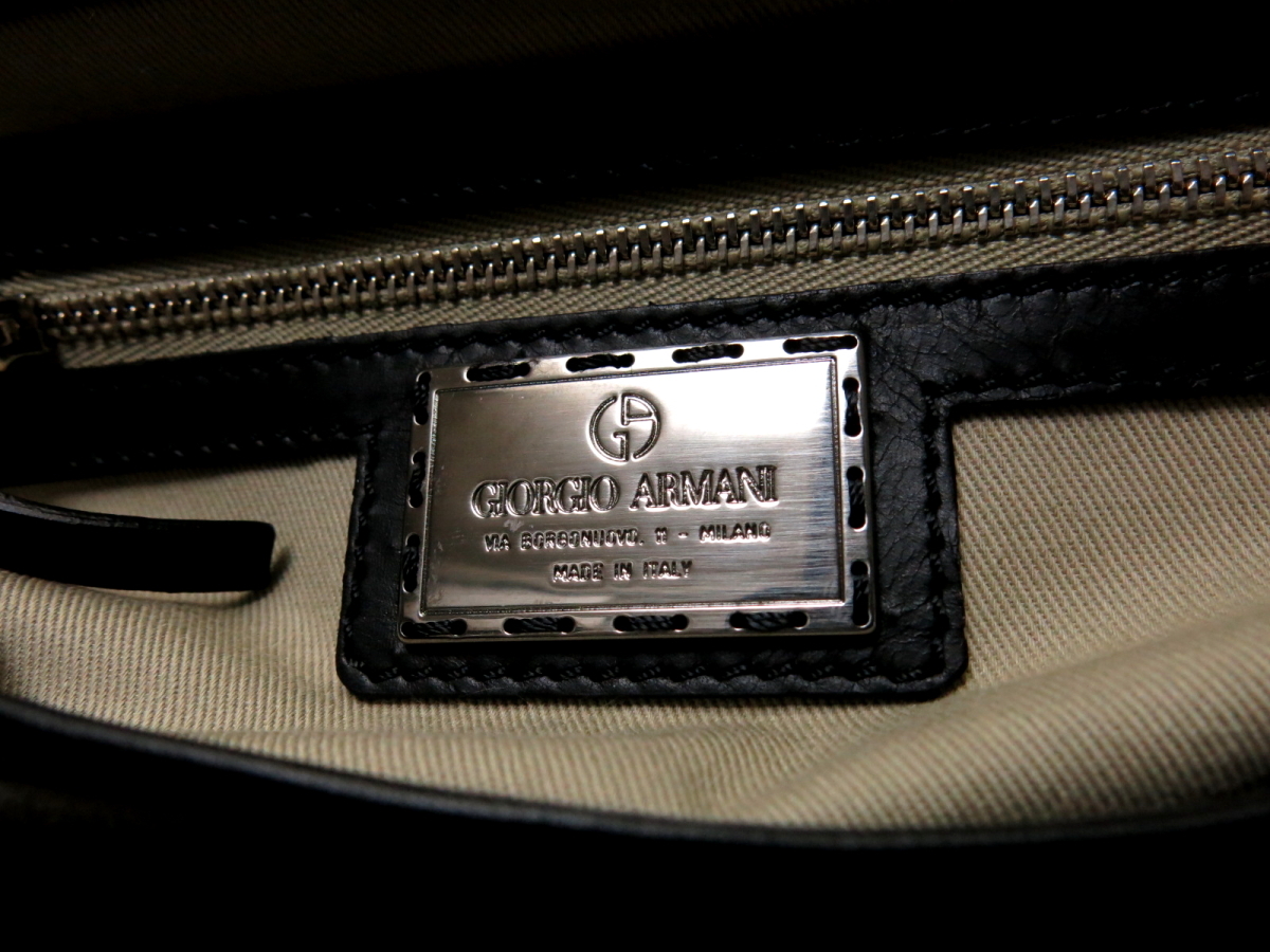 ○未使用○GIORGIO ARMANI ジョルジオ アルマーニ○クロコダイル 型
