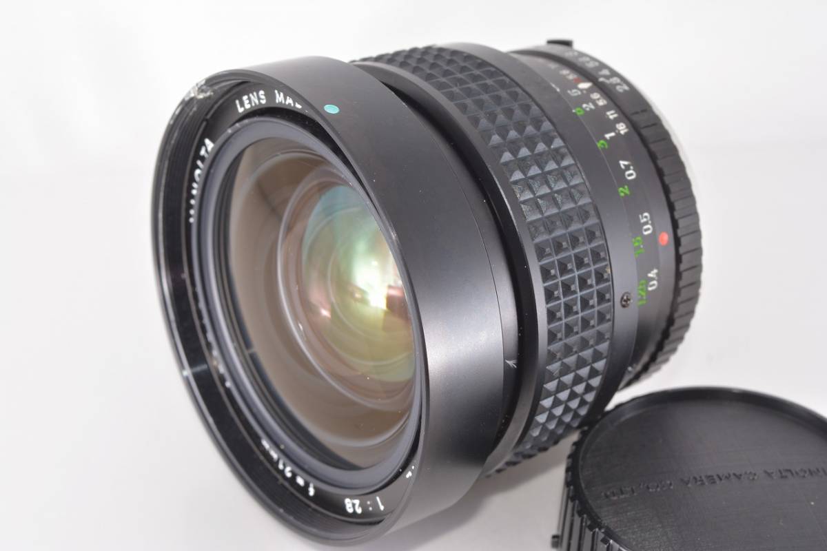 ミノルタ MINOLTA MC W.ROKKOR-NL 21mm F2.8 ☆超希少超広角単焦点