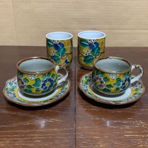九谷 カップ ソーサーのYahoo!オークション(旧ヤフオク!)の相場・価格