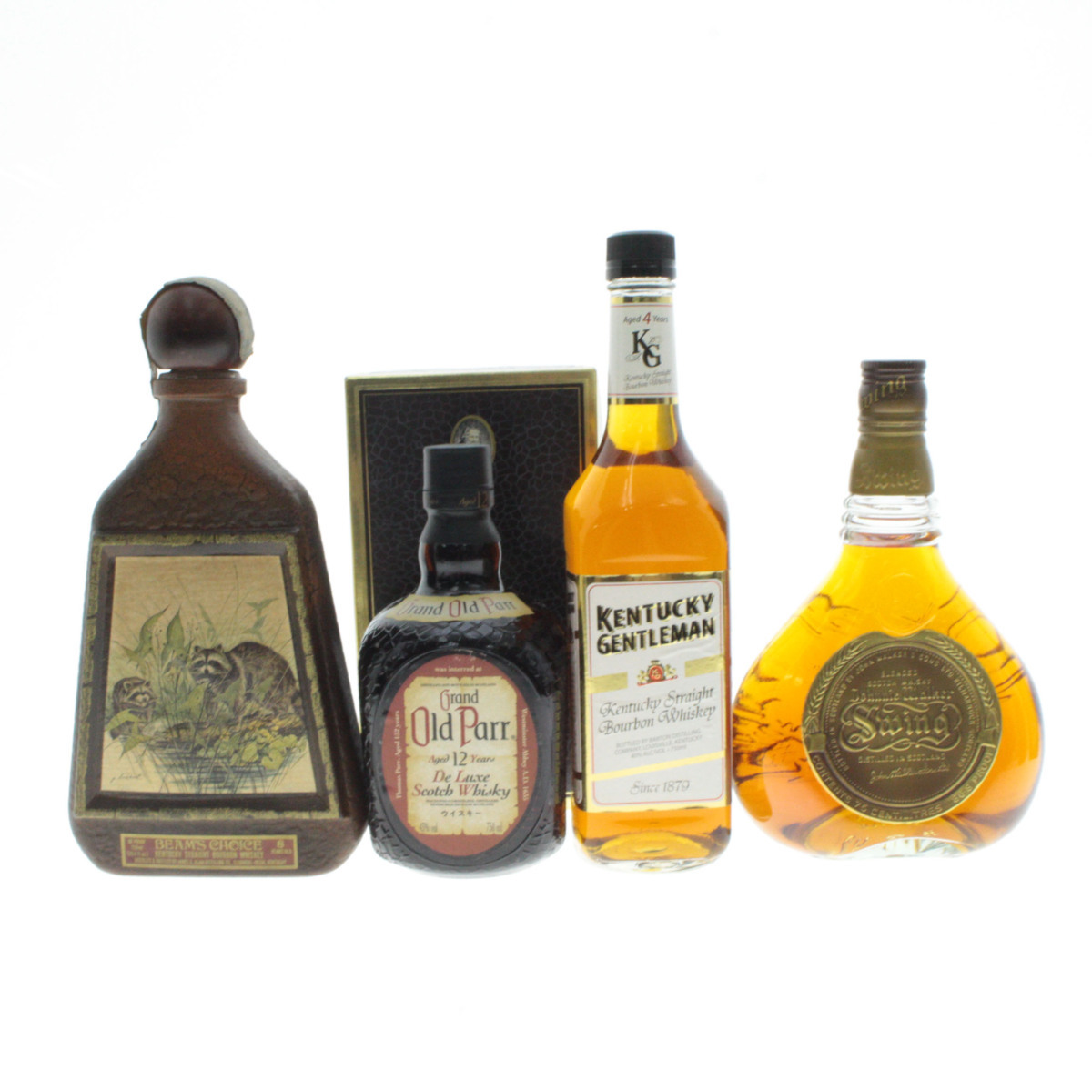 【送料無料，格安】 1円 酒 オールドパー スウィング クラウンロイヤル ウイスキー 等 4本セット まとめ売り 未開栓(スコッチ)｜売買されたオークション情報、yahooの商品情報をアーカイブ公開 - オークファン スコッチ