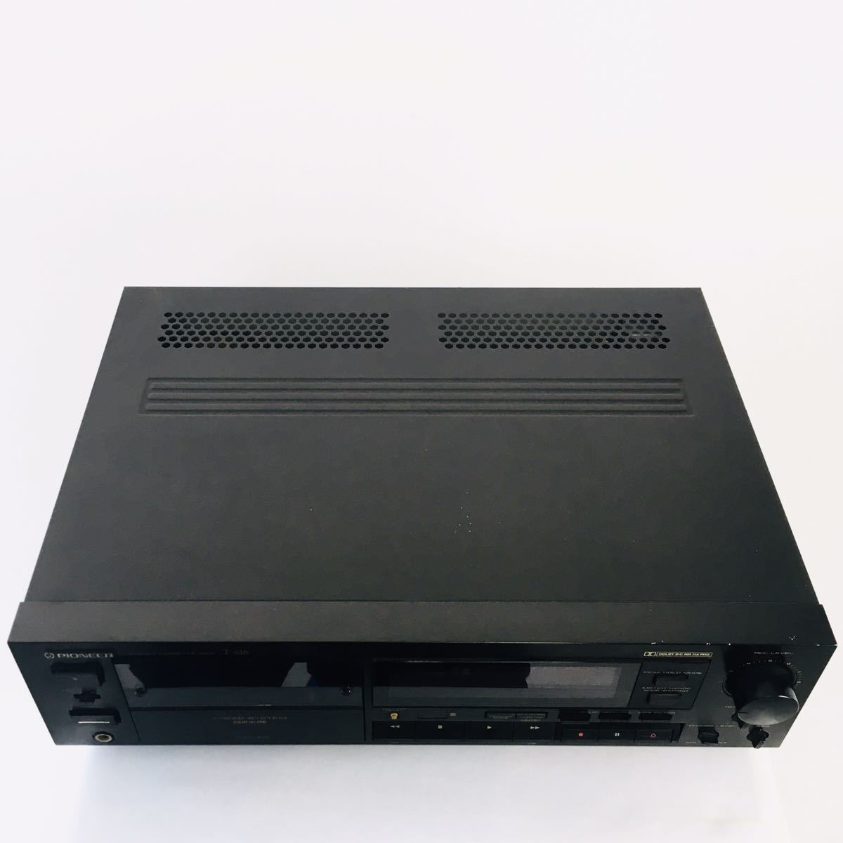 Pioneer パイオニア T-616 カセットデッキ 3HEAD DOLBY HX PRO 音出し