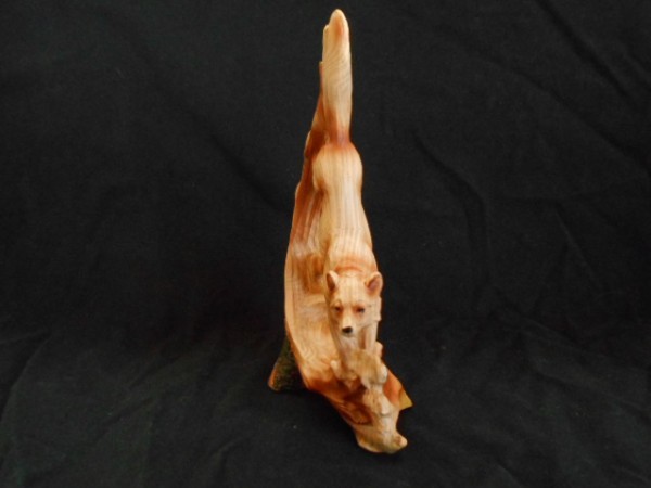 送料無料！お買い得【新品・１点のみ】オオカミ★置物★フィギュア★彫刻★狼フォギュア★ウルフ_3