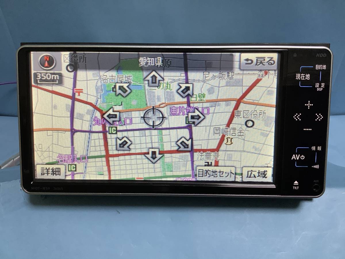 HDDナビ NHDT-W59 トヨタ トヨタ純正 NHDT-W59G トヨタ純正HDD