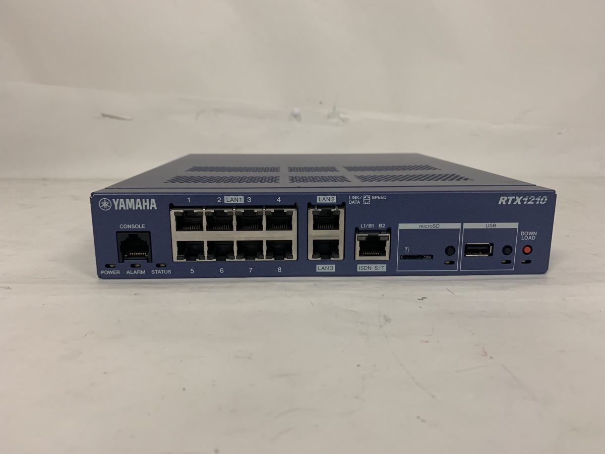 YAMAHA RTX1210 VPNルーター 初期化済 動作確認済