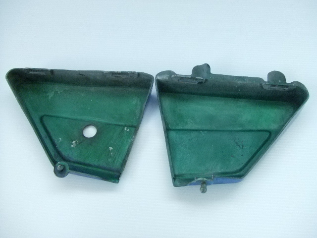 当時物 中古 良品 スズキ RG250 RG250E 純正 サイドカバー ラメ塗装 旧 