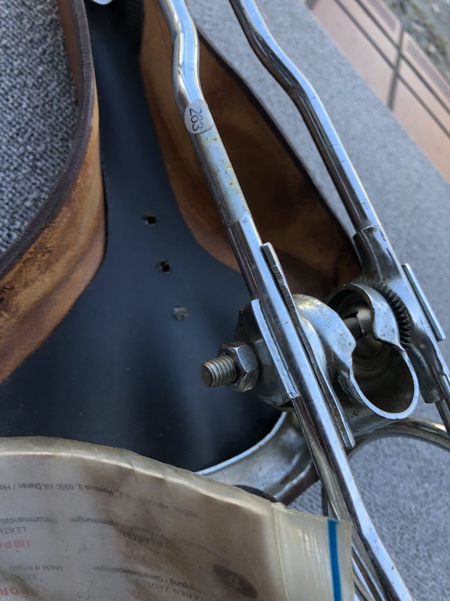ハンモックサドル 自転車 Lepper - 取替 本革 Yahoo!オークション ビンテージ M975 昭和レトロ (ナチュラルブラウン サドル 2026年最新Yahoo!オークション -ハンモックサドルの中古品・新品・未 レトロ 昭和