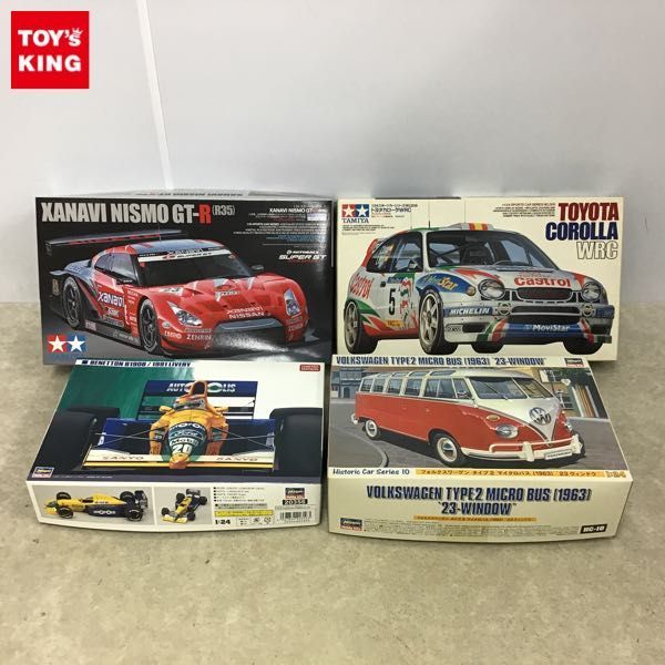 1円～ タミヤ 他 1/24 トヨタ カローラ WRC、フォルクスワーゲン