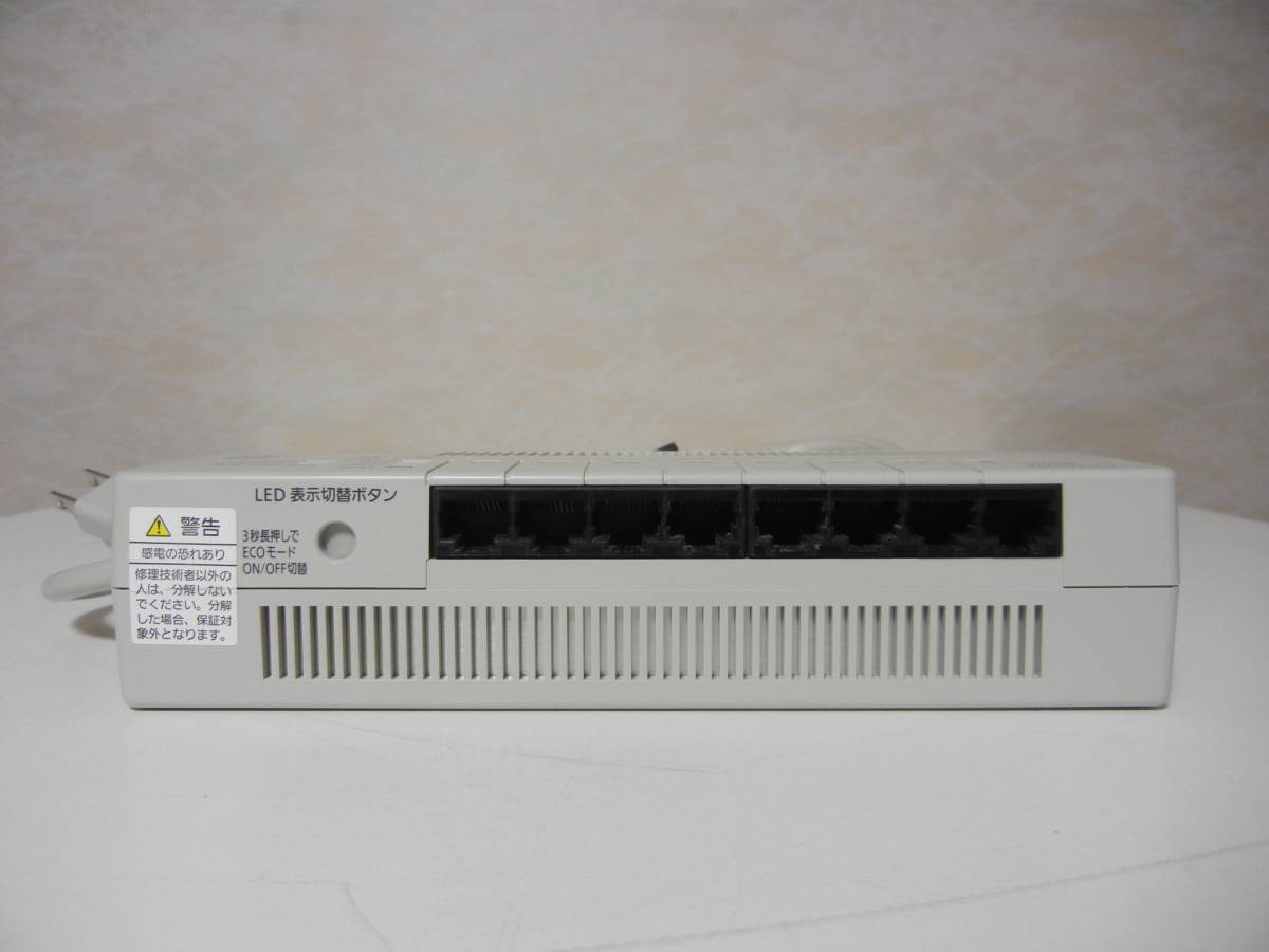 ☆中古 Panasonic Switch-S8PWR(PN21089K) レイヤ2 PoE給電