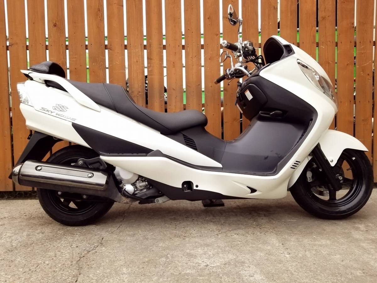 明石 動画あり SUZUKI スカイウェイブ400 SKYWAVE400 CK43J 低走行 大