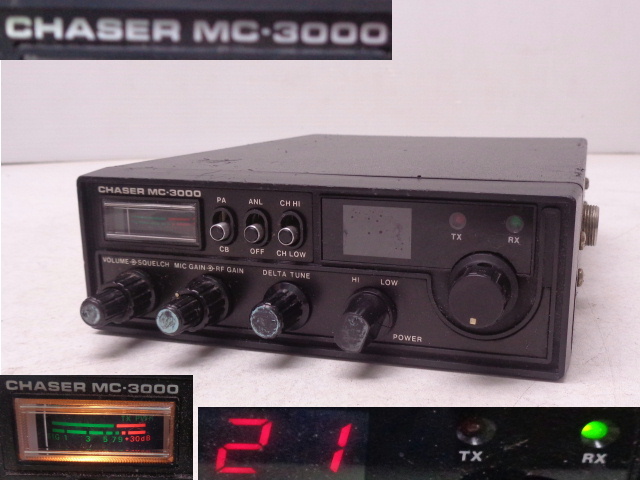 CHASER CB無線機 チェイサー MC-3000 Yahoo!オークション 「chaser 