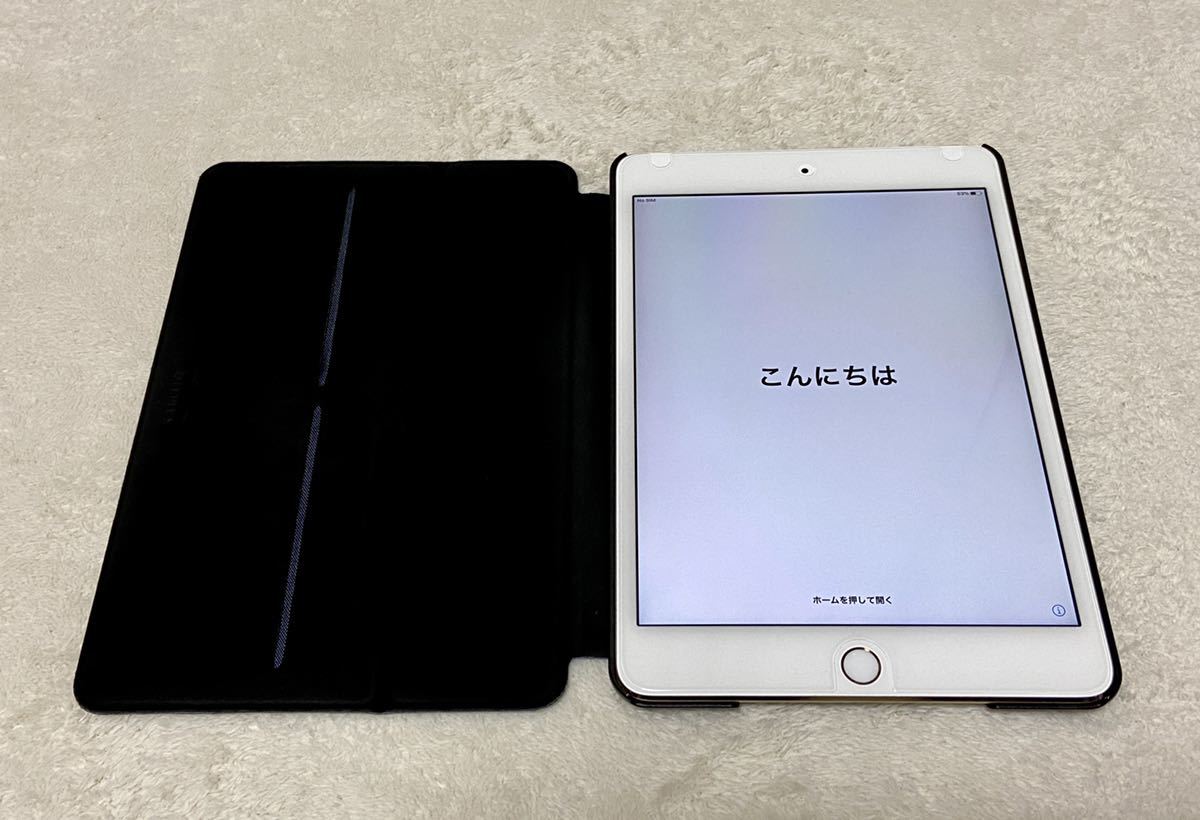 美品 iPad mini 4 Wi-Fi + Cellular docomo版 おまけ付 iPad本体