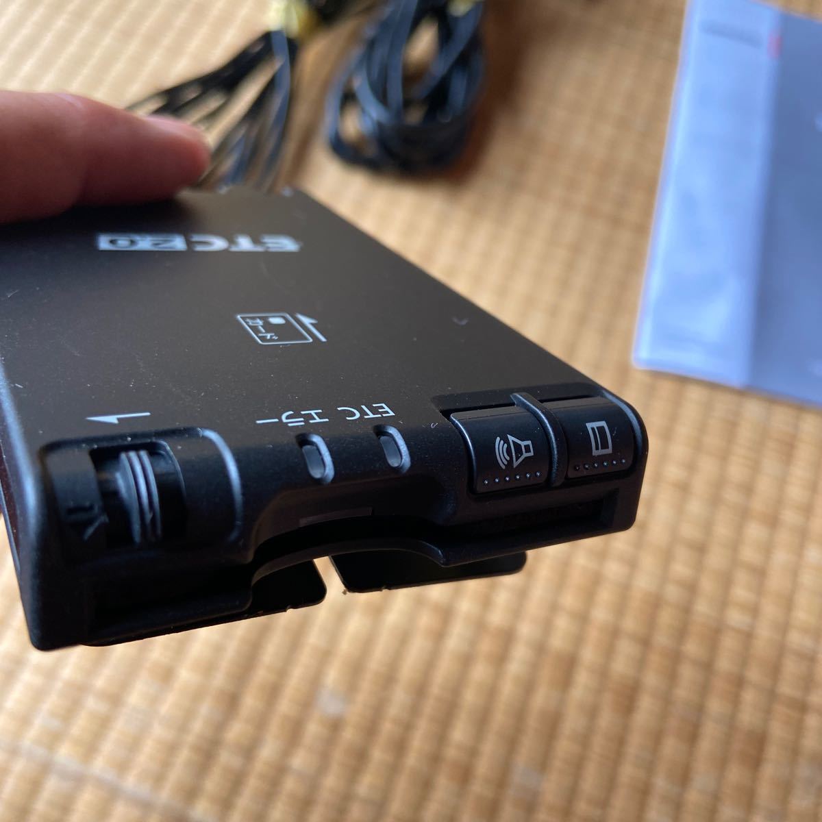 Panasonic◇CY-DND6J0JT◇ETC2.0 普通車外し ETC Panasonic アンテナ 分離型 日産純正 ナビ連動 CY-DND6JOJT 軽