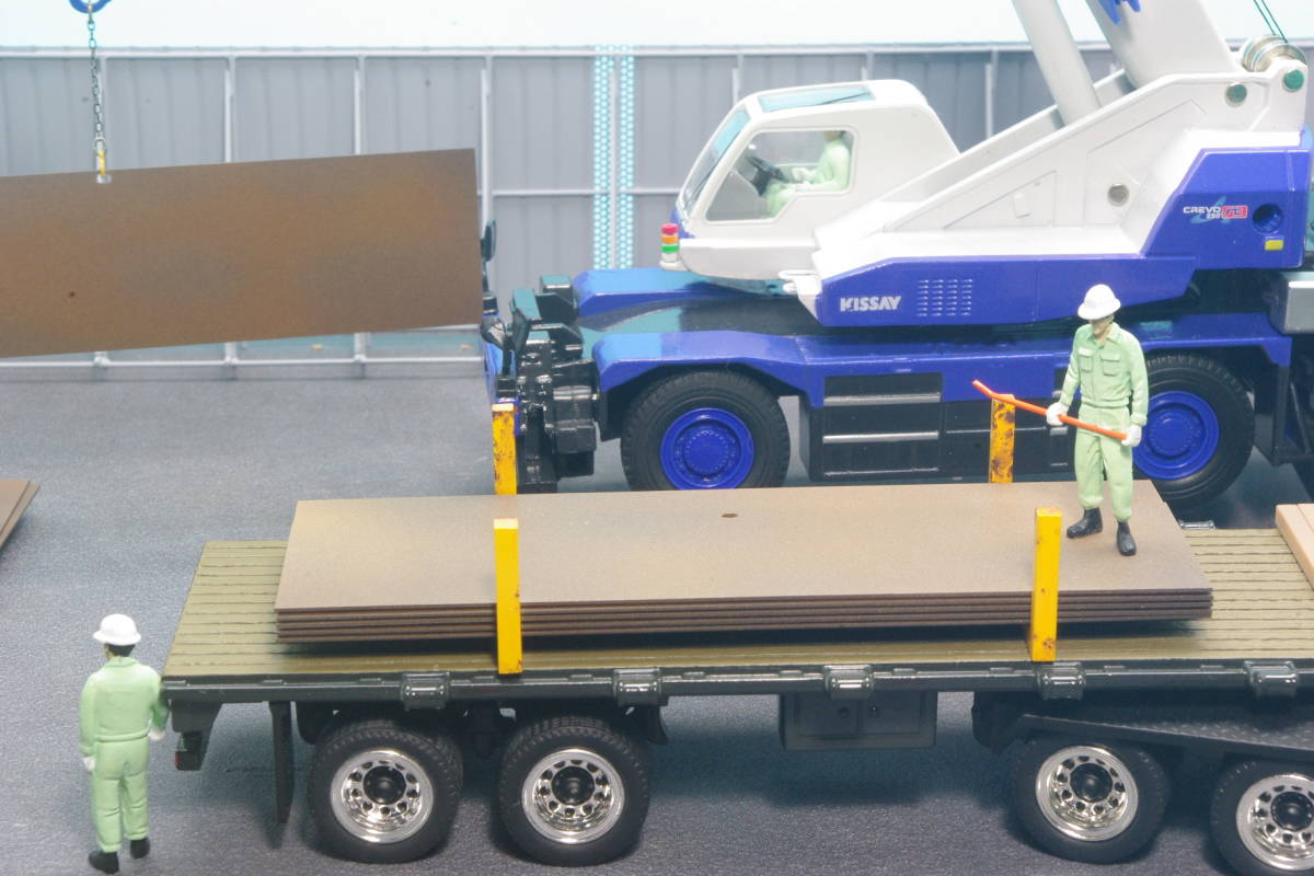 ジオラマ　敷鉄板②　6.00m　1/50_2