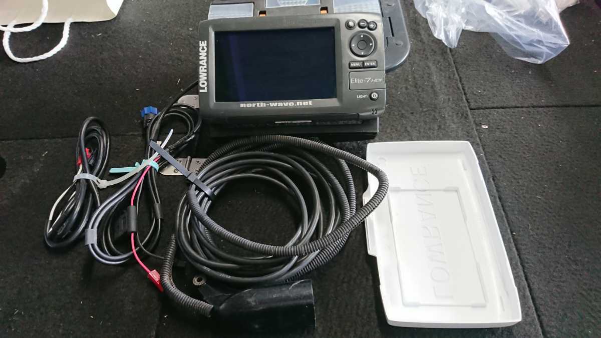 得価，定番 ローランス エリート7HDI LOWRANCE Elite7HDI 日本語版(モニター5型～)｜売買されたオークション情報、yahooの商品情報をアーカイブ公開 - オークファン 魚群探知機
