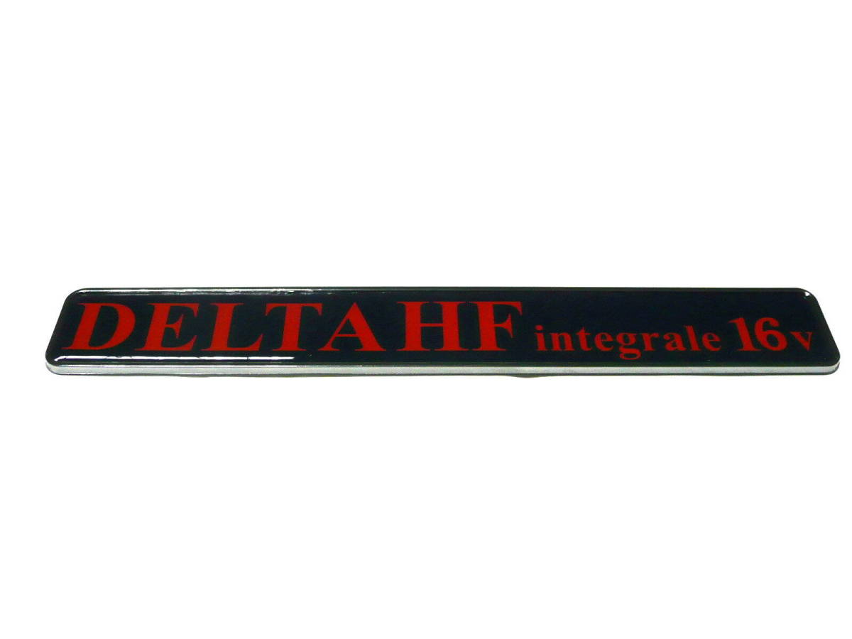 送料無料 Lancia Delta HF integrale 16v Badge Emblem ランチア