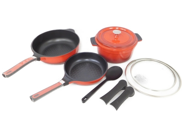 中古 Bellfina ダイヤモンドパン グランドセット IH対応 調理器具