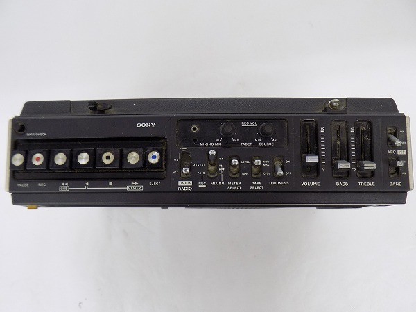 X904-N10-855 通電確認済 SONY ソニー ラジオカセットプレーヤー CF