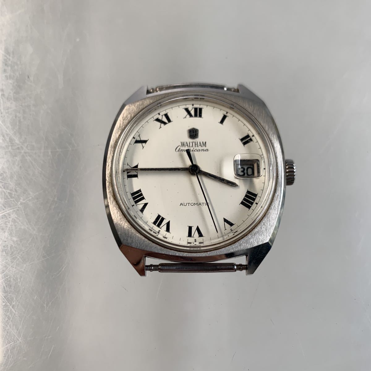 WALTHAM Americana 自動巻き ヴィンテージ時計 本体 WALTHAM Americana ウォルサム アメリカーナ 腕時計 AUTOMATIC 自動