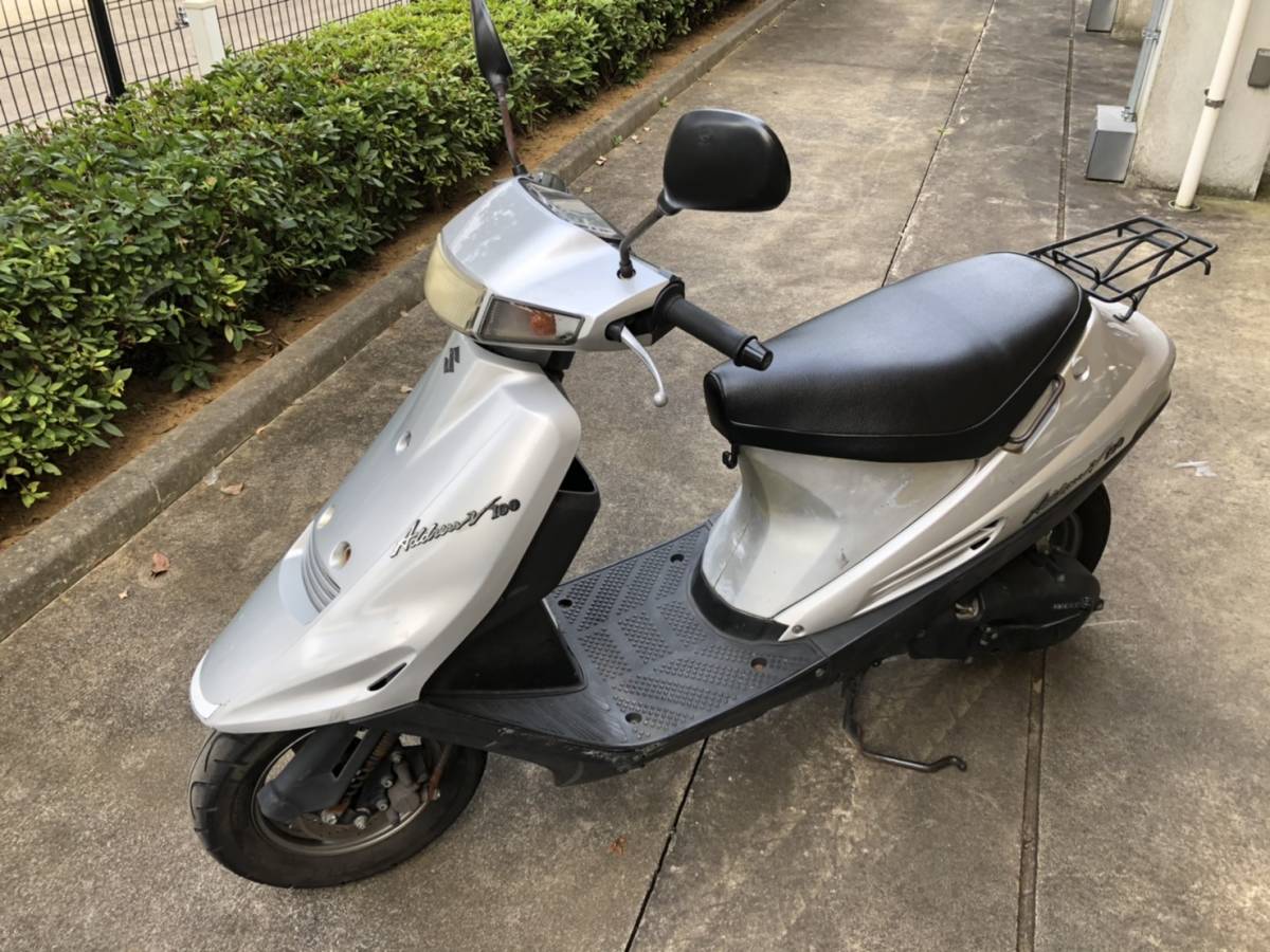 アドレスV100 Yahoo!オークション CE13A 実働 - 「アドレスv100+ce13a 