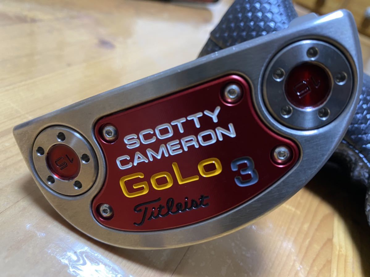 【新作登場，格安】 スコッティキャメロン SCOTTY CAMERON GoLo 3 タイトリスト L字マレット 34インチ スーパーストローク MIDSLIM 2.0 ヘッドカバー有(スコッティ・キャメロン)｜売買されたオークション情報、yahooの商品 男性右きき用