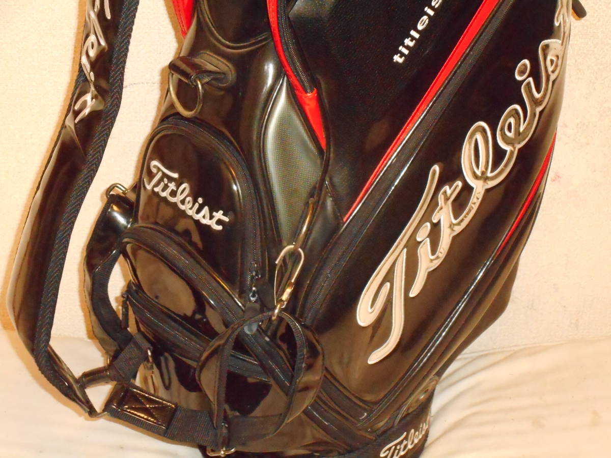 タイトリスト 3点式 エナメル Titleist 9.0型 キャディ ☆中古☆超大人気☆タイトリスト アスリート プロモデル ゴルフ キャディバッグ Yahoo!オークション エナメル」の 「タイトリスト - アスリートスタッフ