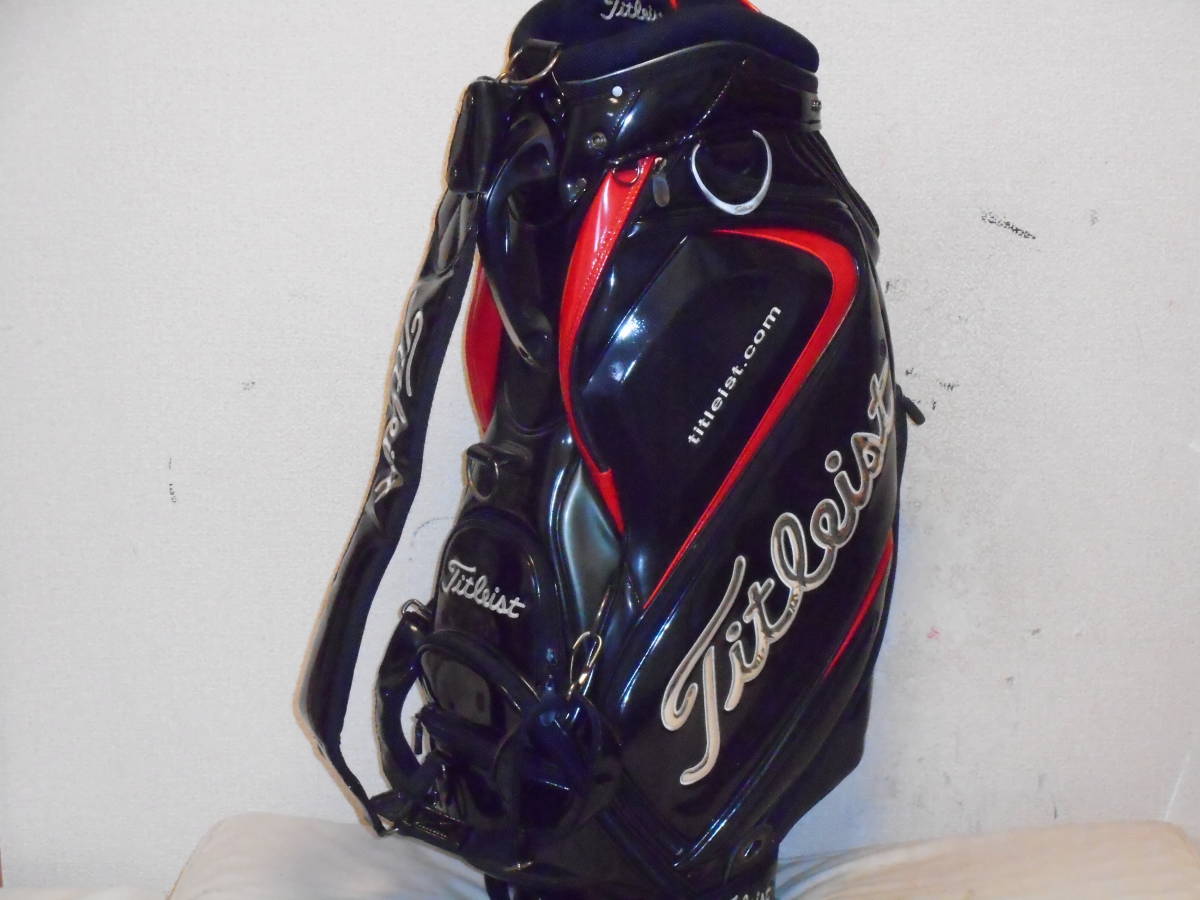 タイトリスト 3点式 エナメル Titleist 9.0型 キャディ ☆中古☆超大人気☆タイトリスト アスリート プロモデル ゴルフ キャディバッグ Yahoo!オークション エナメル」の 「タイトリスト - アスリートスタッフ