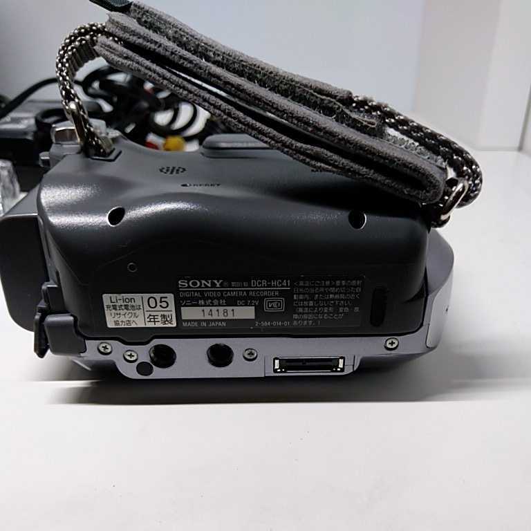 SONY DCR-HC41 miniDV デジタルビデオカメラ 動作良好 バッテリー難あり！ソニー ハンディカム DCR-HC41 SONY : メルカリ 0 ビデオカメラ