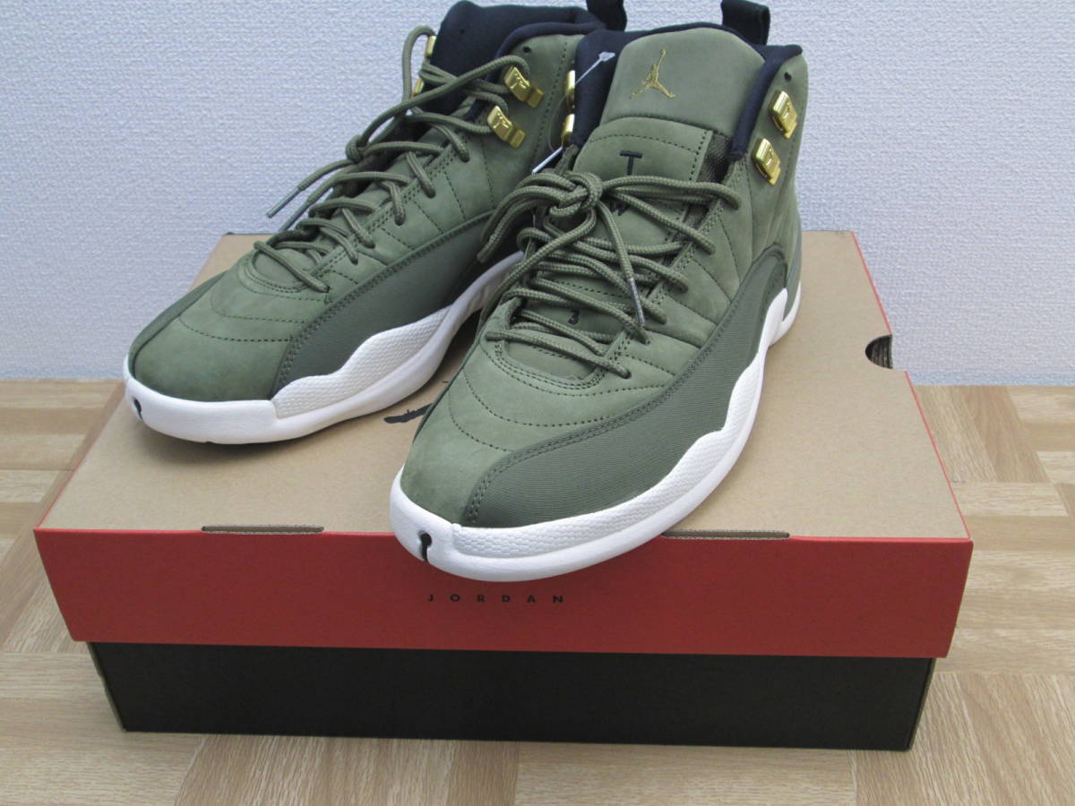 of/204767/2001/ナイキ　NIKE　ハイカットスニーカー　AIR JORDAN 12 RETRO 130690-301/グリーン/サイズ28.5ｃｍ/未使用