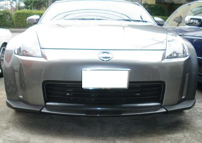 新品 Z33 フェアレディー HZ33 前期 カーボン リップスポイラー エアロワークス