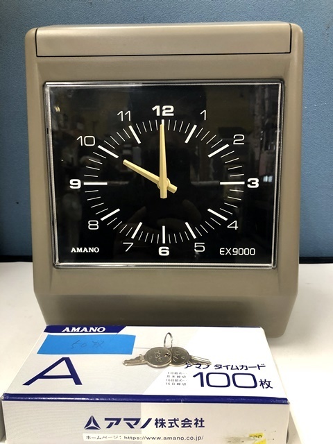 タイムレコーダー AMANO CRX-200 アマノ | タイムカード CRX-200＋純正