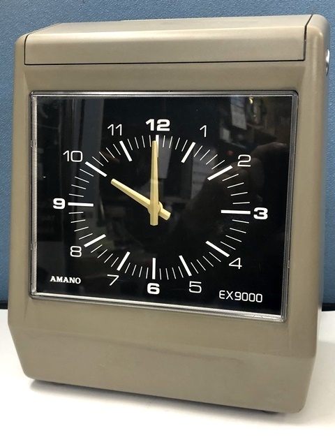 公式 オンライン販売 中古 AMANO アマノ タイムレコーダー EX9000