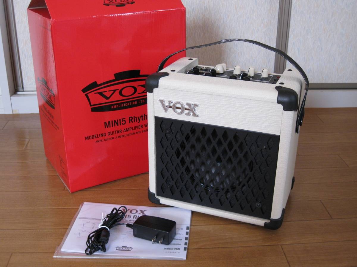 【本物保証，新作】 〇ＶＯＸ ヴォックス ギターアンプ MINI5 Rhythm(VOX)｜売買されたオークション情報、yahooの商品情報をアーカイブ公開 - オークファン ギターアンプ