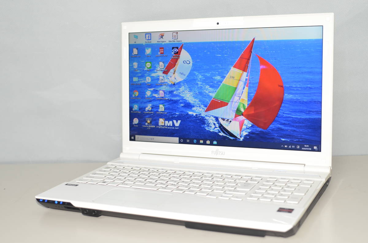 【人気定番，HOT】 最新Windows10+office 大容量HDD500GB 富士通 LIFEBOOK AH40/J AMD/4GB/15.6インチ/無線内蔵/USB3.0/Webカメラ/DVDマルチ/便利なソフト(15インチ～)｜売買されたオークション情報、yahooの商品情報をアーカイブ公 富士通