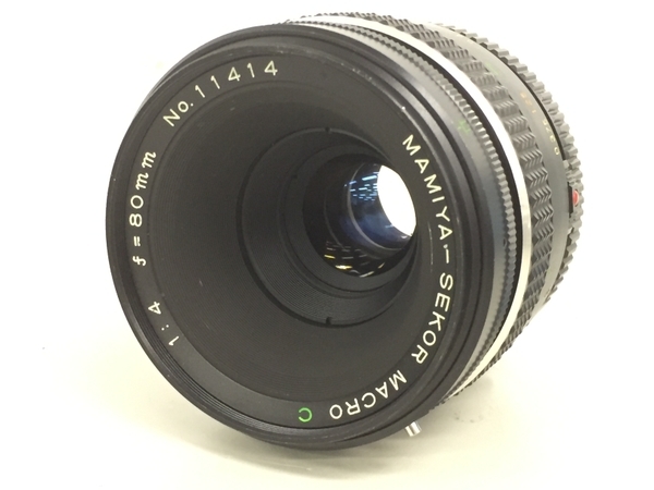 ジャンク マミヤ Mamiya-SEKOR MACRO C f4 80mm レンズ カメラ