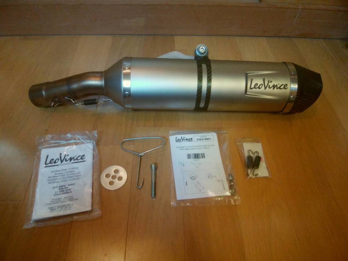  BMW Ｆ700ＧＳ Ｆ800ＧＳ用ＬｅｏＶｉｎｃｅレオビンチ ＥＢ02スリップオン ステンレス マフラー(BMW用)｜売買されたオークション情報、yahooの商品情報をアーカイブ公開 - オークファン BMW用