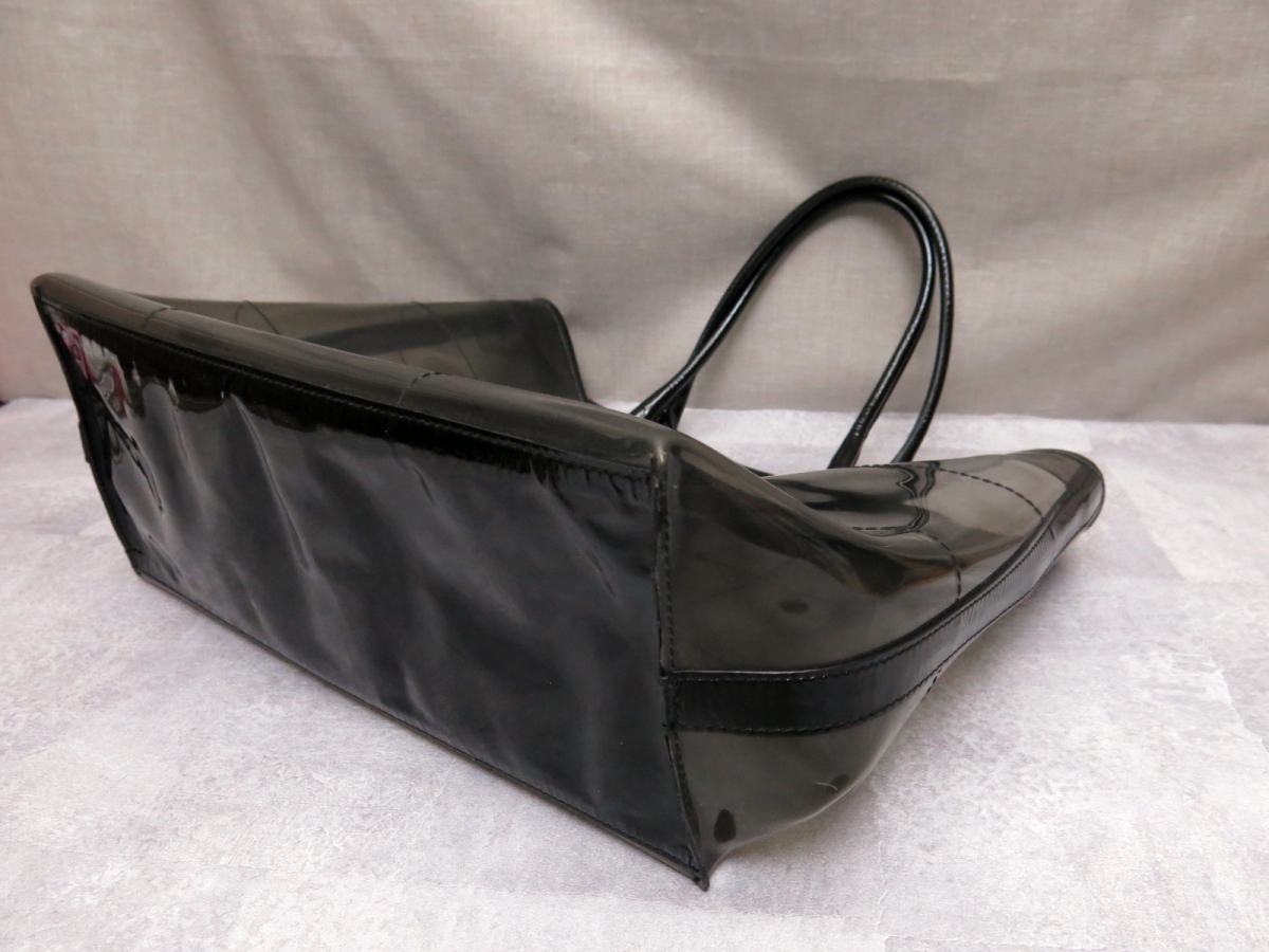 ○超美品○FURLA フルラ○クリア素材 エナメル パテント 本革 ○超美品○FURLA フルラ○クリア素材 エナメル パテント 本革