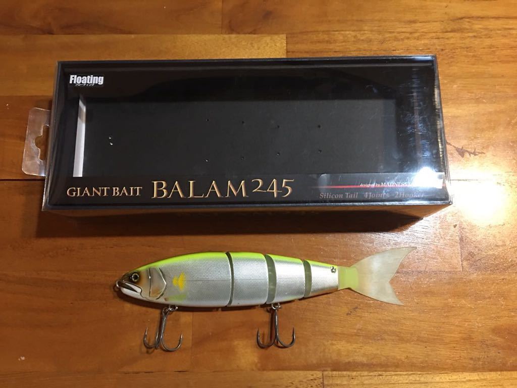 マドネス BALAM 245 バラム ビッグベイト 未使用品 BALAM 0 マドネス バラム245 | MADNESS JAPAN公式 マドネス(Madness