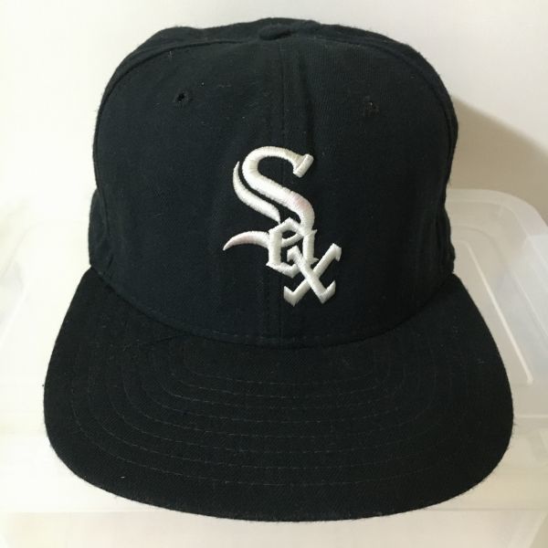 100%新品，豊富な NEW ERA MLB シカゴ ホワイトソックス ベースボールキャップ 野球帽子 黒 メジャーリーグ ニューエラ(大人用)｜売買されたオークション情報、yahooの商品情報をアーカイブ公開 - オークファン キャップ