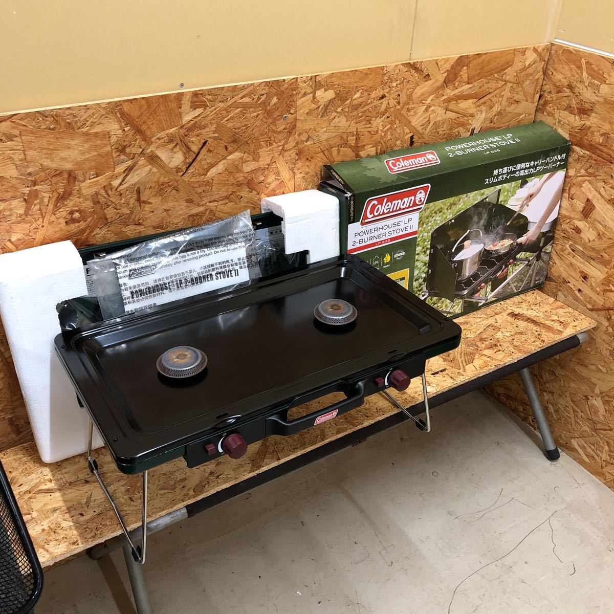 最新作，低価 Coleman コールマン ツーバーナー パワーハウス ツーバーナーコンロ ガス ストーブ 2 使用少ない 鉄板別売(ツーバーナー)｜売買されたオークション情報、yahooの商品情報をアーカイブ公開 - オ ツーバーナー