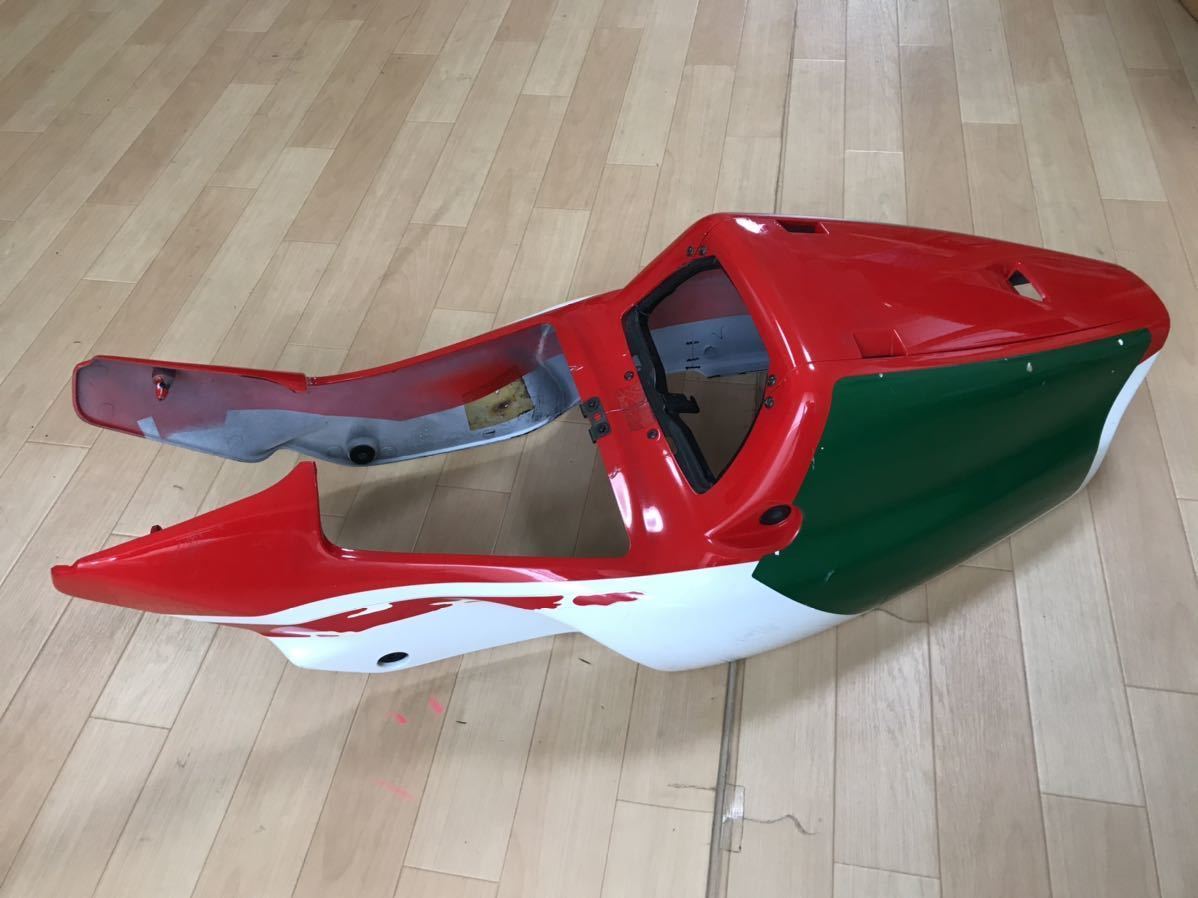 NSR250R ホンダ 純正 中古 白⁄青 KV3 バイク シートカウル 純正シート