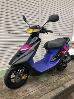 DIO AF28 ZX エンジン実働 キャブOH済み 駆動系OH済み Fブレーキ関係
