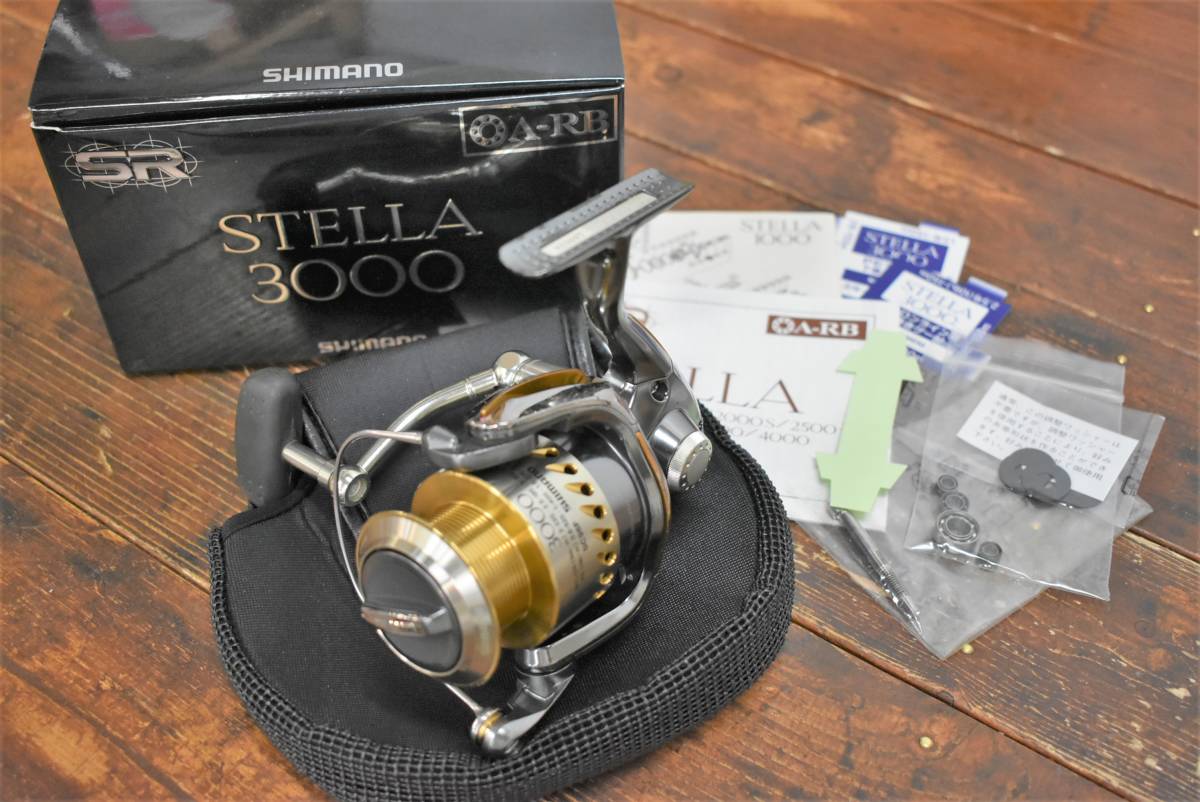 豊富な，得価 品 シマノ 04 ステラ 3000 SHIMANO STELLA スピニングリール エギング シーバス 等に(シマノ)｜売買されたオークション情報、yahooの商品情報をアーカイブ公開 - オークファン シマノ