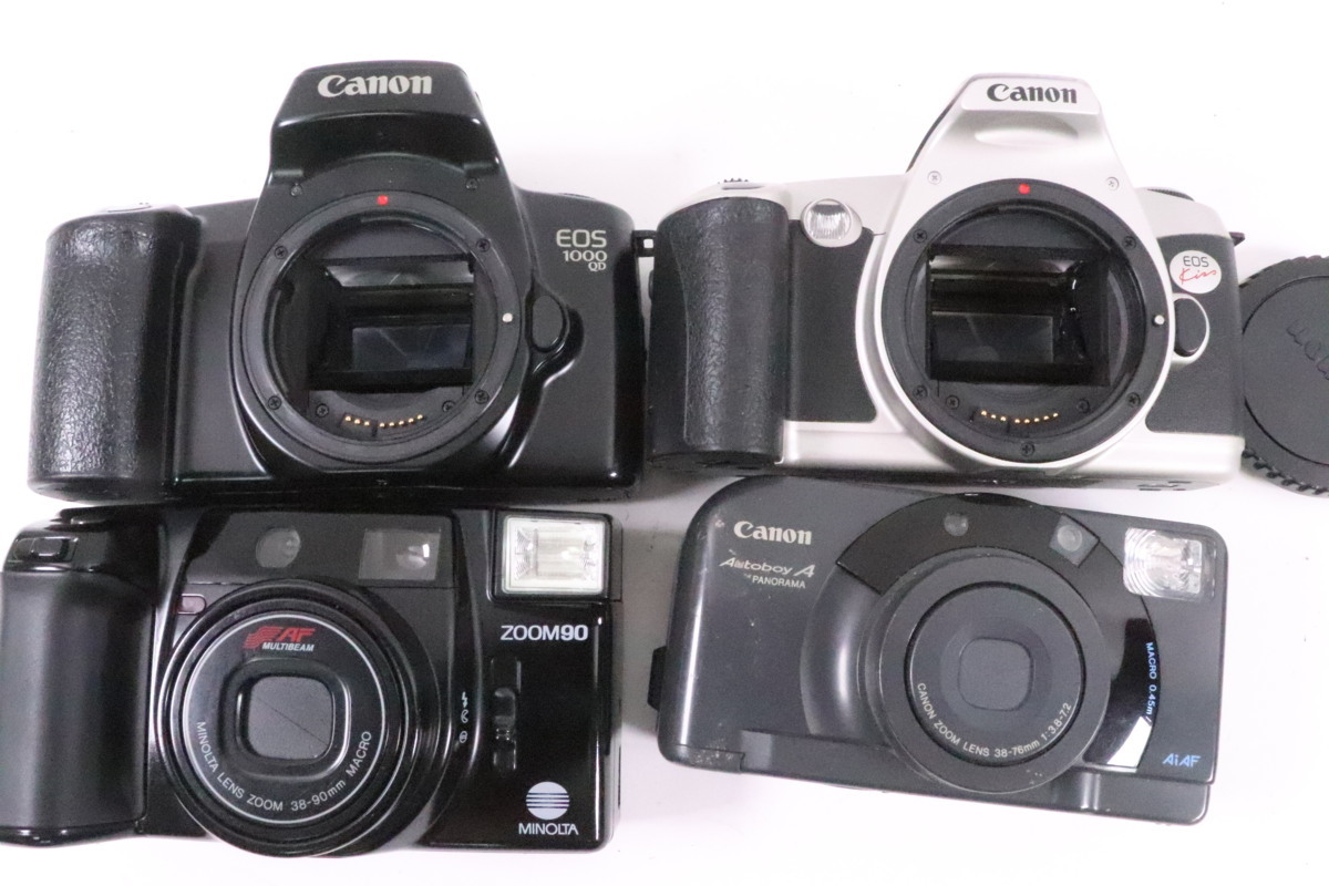 23点】NIKON MINOLTA PENTAX CANON KYOCERA等 フィルムカメラ レンズ