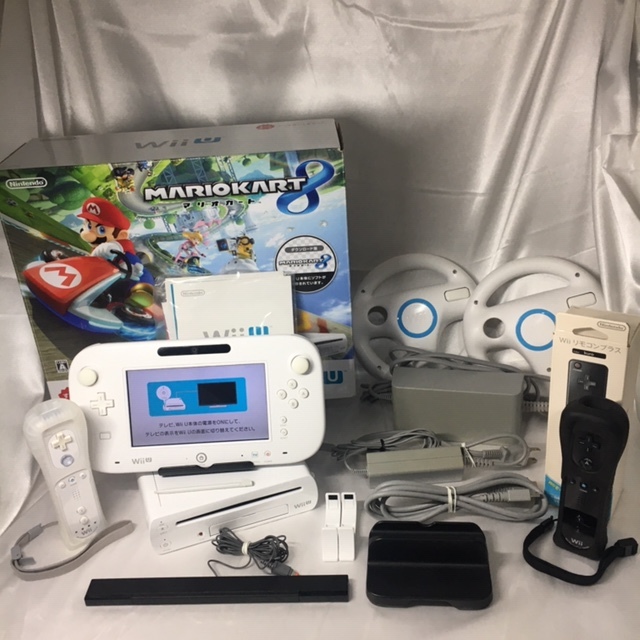  1円 付属品完備 任天堂 WiiU マリオカート８セット shiro 本体 32GB Nintendo マリカー MARIO KART 対戦プレイ(Wii U本体)｜売買されたオークション情報、yahooの商品情報をアーカイブ公開 - オークファン Wii U本体