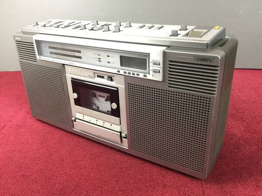 【ジャンク】SONY CFS-D7 SONY CFS-D7 ラジカセ◇ジャンク品 【公式通販】