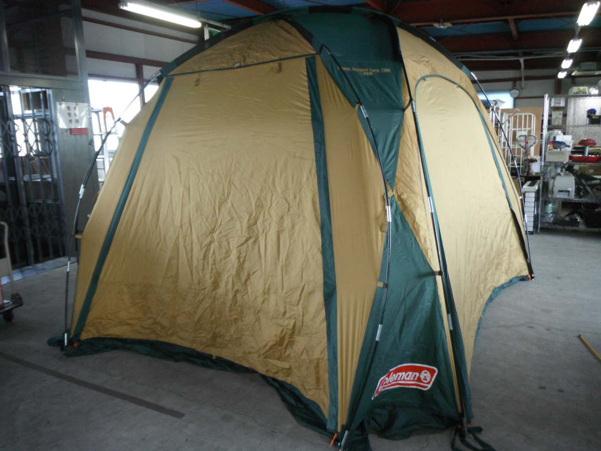 【本物保証，お得】 Coleman Dome Screen tarp380 テント キャンプ コールマン バーベキュー アウトドア(～3人用)｜売買されたオークション情報、yahooの商品情報をアーカイブ公開 - オークファン ～3人用