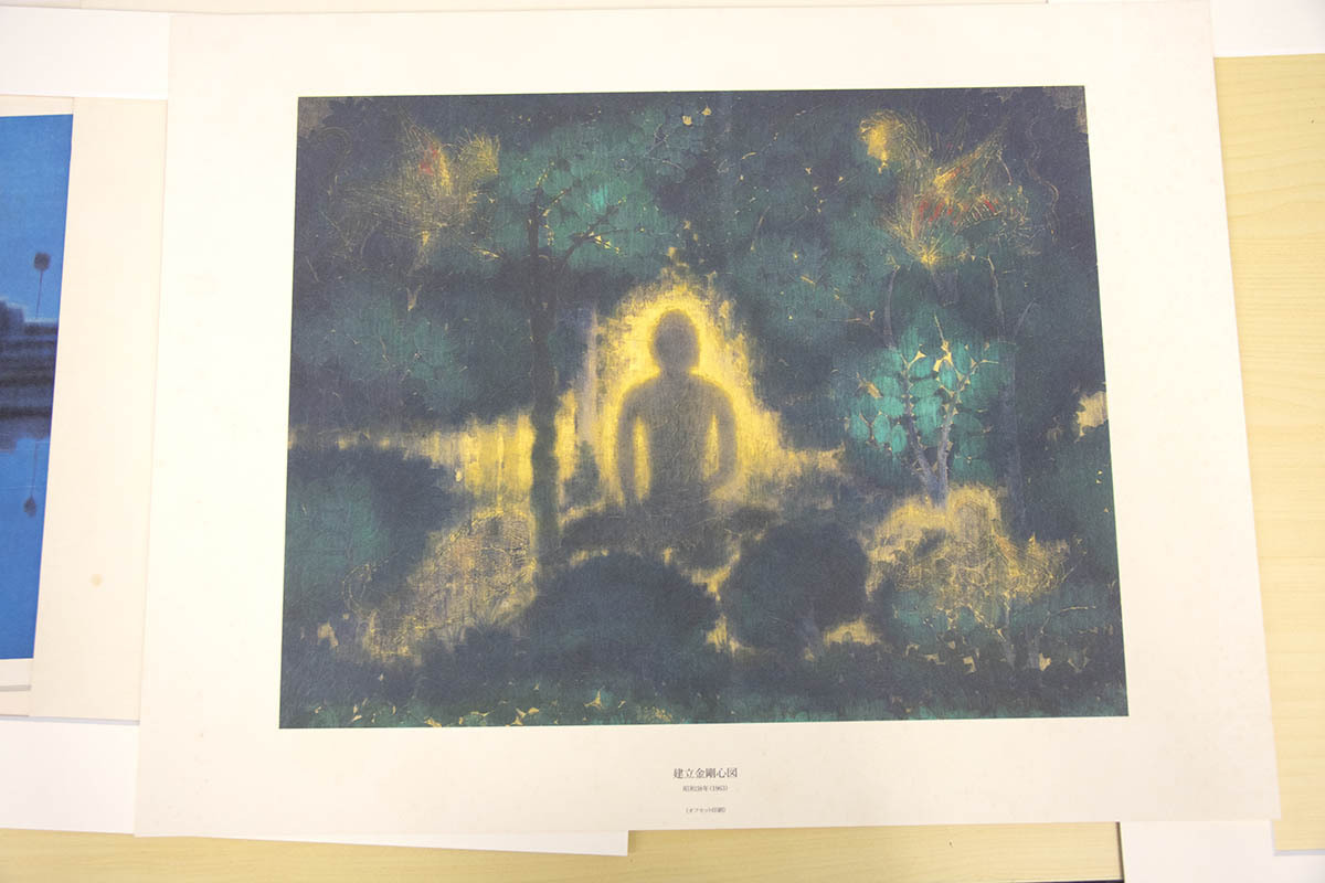 ●『平山郁夫 額装画集 仏教伝来』 読売新聞社 定価3万円 専用額付 1994 第１刷 輸送箱付 日本画家 風景画 日本画』 平山郁夫 Yahoo!オークション -「平山郁夫 Natsume 平山郁夫版画額「仏教伝来」 複製美術印刷
