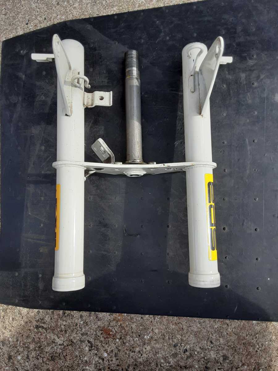 バイク 【スーパーカブ(AA01)純正フロントサスペンション＋ホイール